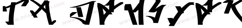 TA Dansyaku字体转换